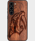Best Wood Nashville Predators Samsung Galaxy S24 Case - Custom Engraved Cover - Aldergrove & Oak