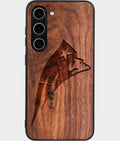 Best Wood New England Patriots Samsung Galaxy S24 Case - Custom Engraved Cover - Aldergrove & Oak