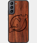 Best Wood New Jersey Devils Samsung Galaxy S23 Case - Custom Engraved Cover - Aldergrove & Oak