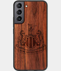 Best Wood Newcastle United F.C. Samsung Galaxy S23 Case - Custom Engraved Cover - Aldergrove & Oak