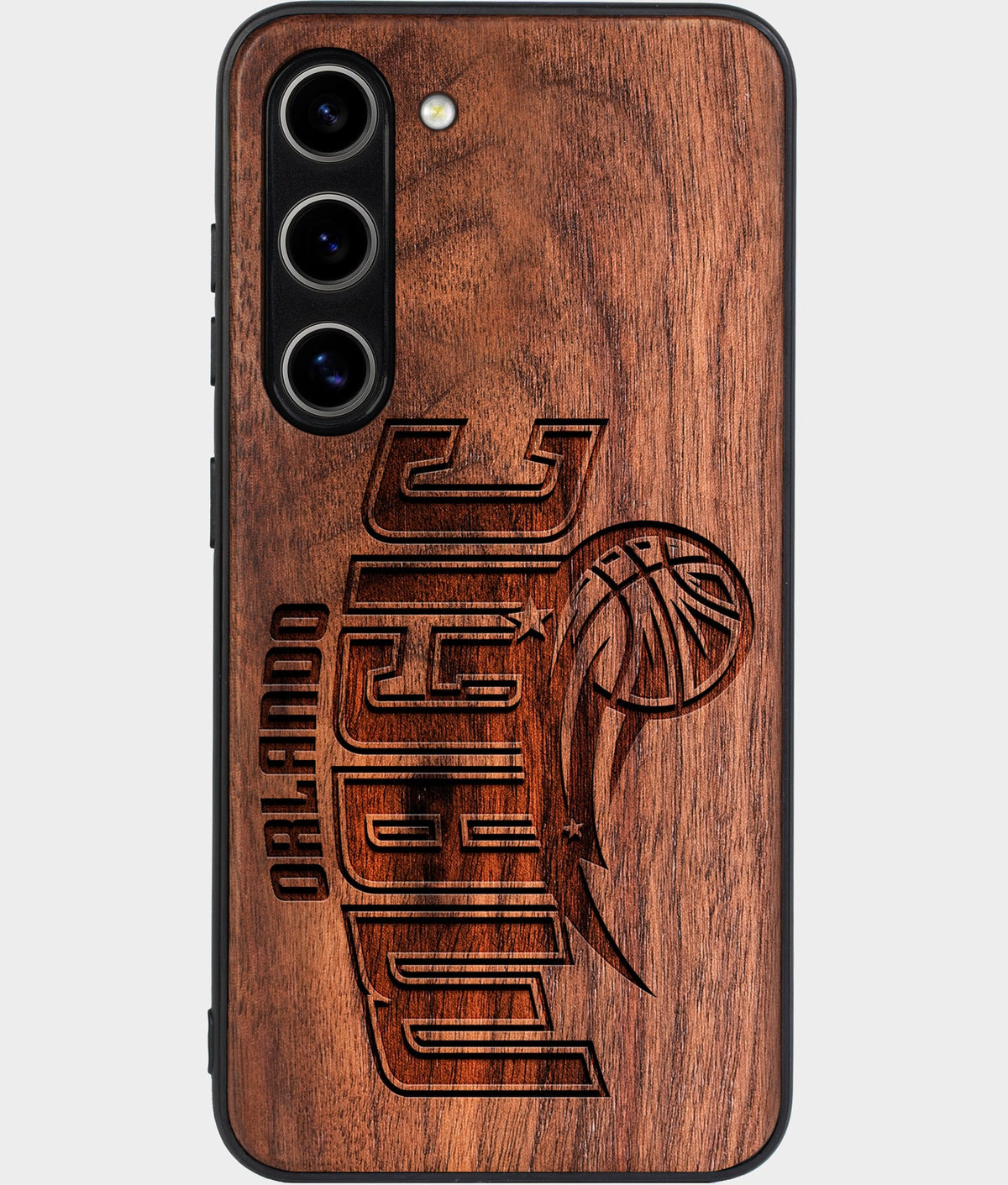 Best Wood Orlando Magic Galaxy S26 Case - Custom Engraved Cover - Aldergrove & Oak