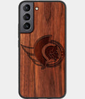 Best Wood Ottawa Senators Samsung Galaxy S23 Case - Custom Engraved Cover - Aldergrove & Oak