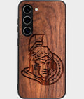 Best Wood Ottawa Senators Samsung Galaxy S25 Case - Custom Engraved Cover - Aldergrove & Oak