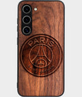 Best Wood Paris Saint Germain F.C. Samsung Galaxy S26 Case - Custom Engraved Cover - Aldergrove & Oak