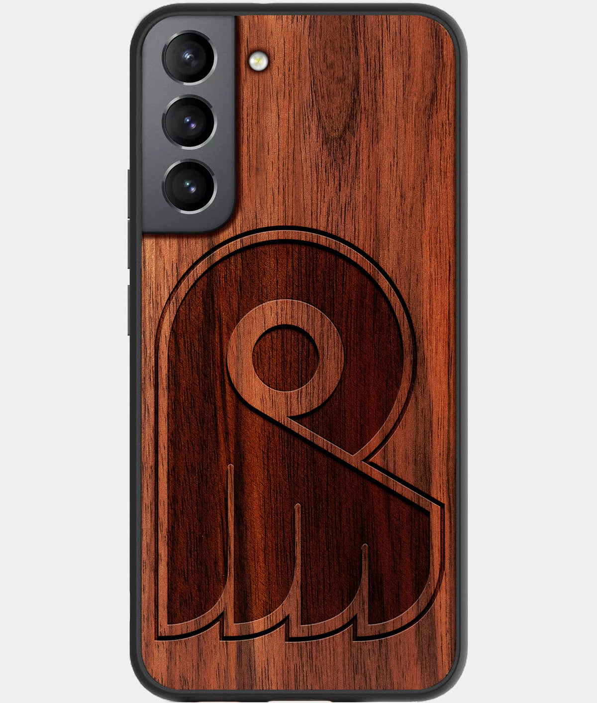 Best Wood Philadelphia Flyers Samsung Galaxy S23 Case - Custom Engraved Cover - Aldergrove & Oak