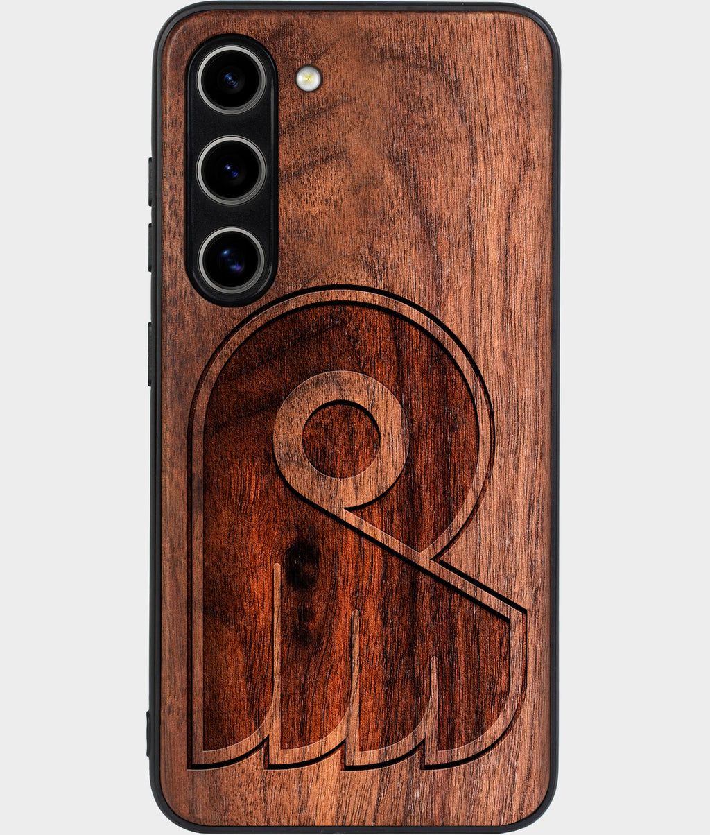 Best Wood Philadelphia Flyers Samsung Galaxy S26 Case - Custom Engraved Cover - Aldergrove & Oak