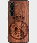 Best Wood Real Madrid C.F. Samsung Galaxy S26 Case - Custom Engraved Cover - Aldergrove & Oak