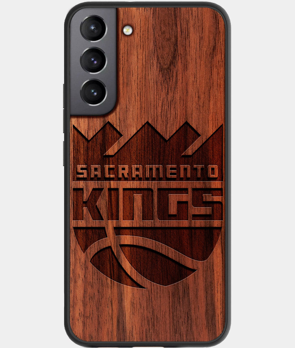 Best Wood Sacramento Kings Galaxy S23 Case - Custom Engraved Cover - Aldergrove & Oak