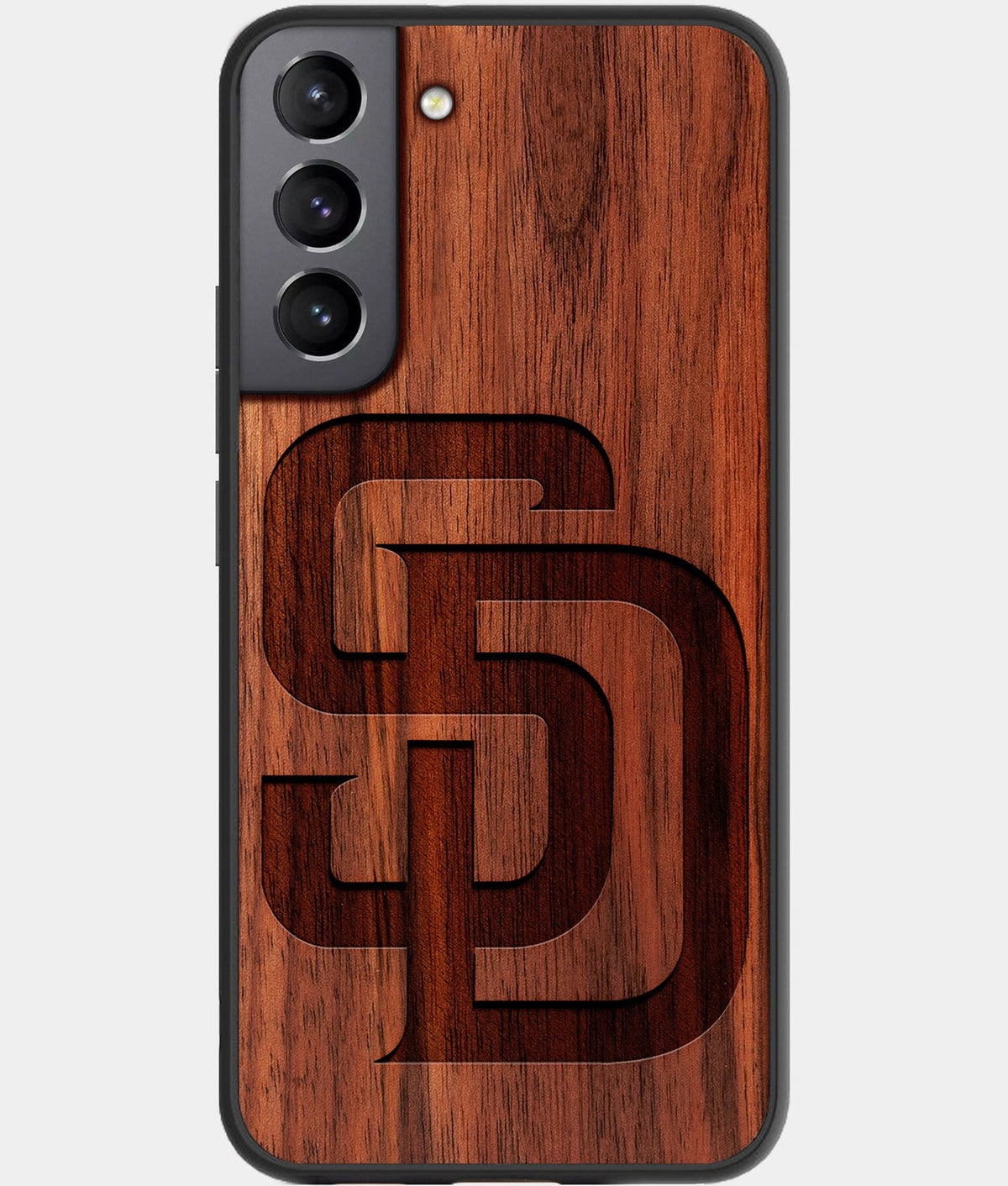 Best Wood San Diego Padres Galaxy S23 Case - Custom Engraved Cover - Aldergrove & Oak