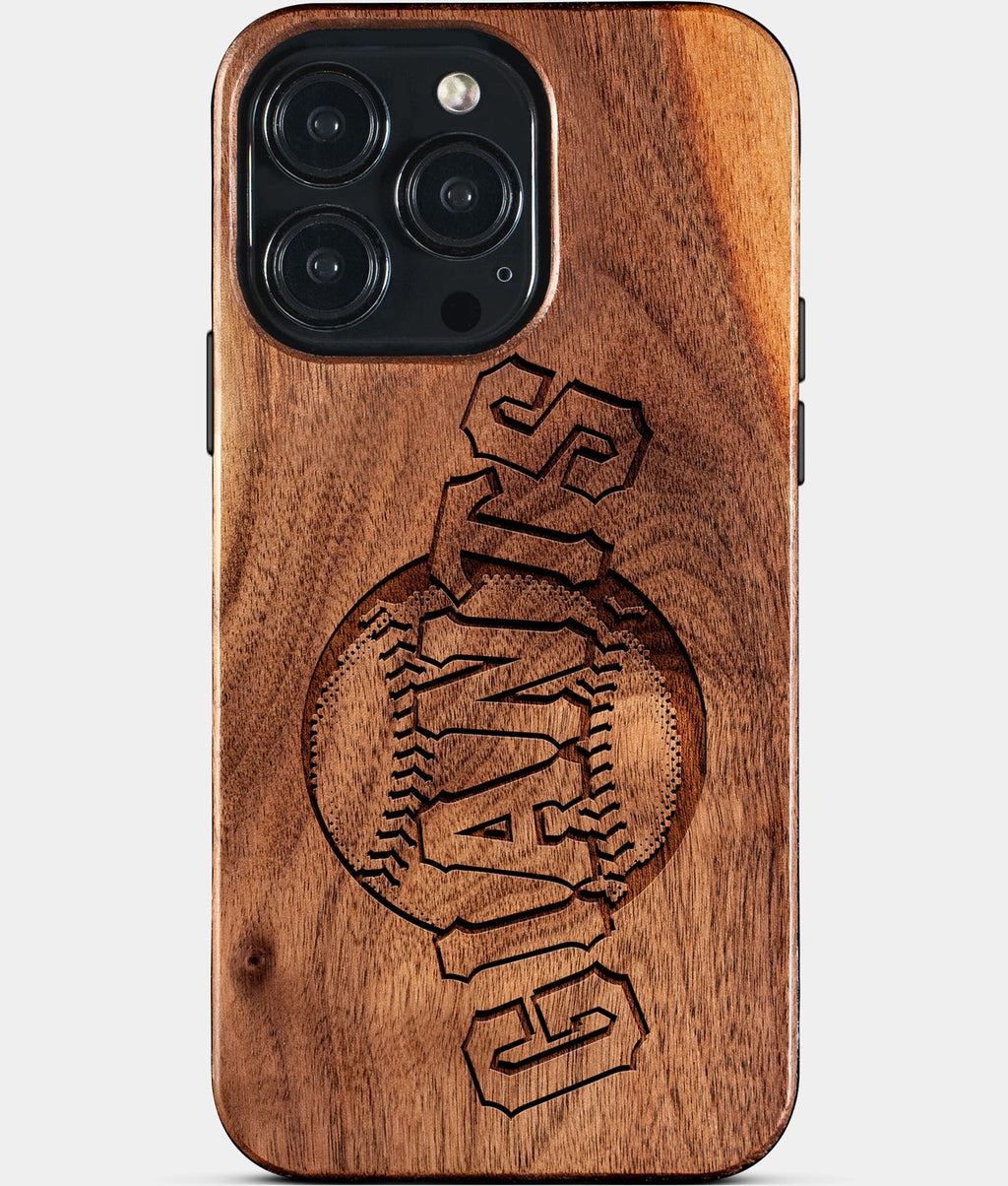 Custom San Francisco Giants iPhone 15/15 Pro/15 Pro Max/15 Plus Case - Wood Giants Cover - Eco-friendly San Francisco Giants iPhone 15 Case - Carved Wood Custom San Francisco Giants Gift For Him - Monogrammed Personalized iPhone 15 Cover By Aldergrove & Oak