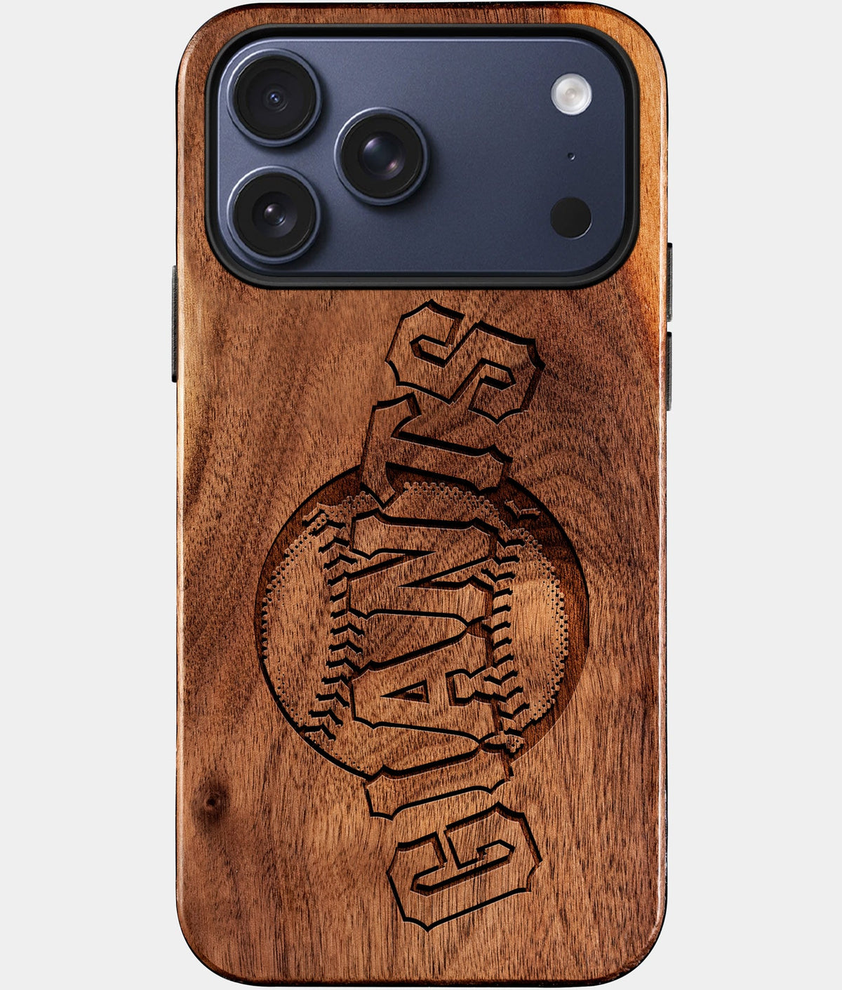 Custom San Francisco Giants iPhone 17/17 Pro/17 Pro Max/17 Air Case - Wood Giants Cover - Eco-friendly San Francisco Giants iPhone 17 Case - Carved Wood Custom San Francisco Giants Gift For Him - Monogrammed Personalized iPhone 17 Cover By Aldergrove & Oak