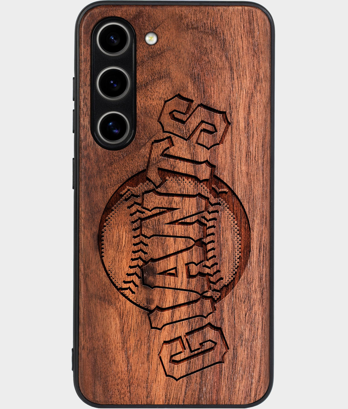 Best Wood San Francisco Giants Galaxy S26 Case - Custom Engraved Cover - Aldergrove & Oak