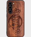 Best Wood San Francisco Giants Samsung Galaxy S26 Case - Custom Engraved Cover - Aldergrove & Oak