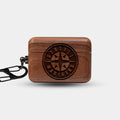 Custom Seattle Mariners AirPods Cases | AirPods Pro 3 | AirPods Pro 2 | AirPods 4 | AirPods 3 Case - Carved Wood Mariners AirPods Cover - Eco-friendly Seattle Mariners AirPods Case - Custom Seattle Mariners Gift For Him - Monogrammed Personalized AirPods Cover By Aldergrove & Oak