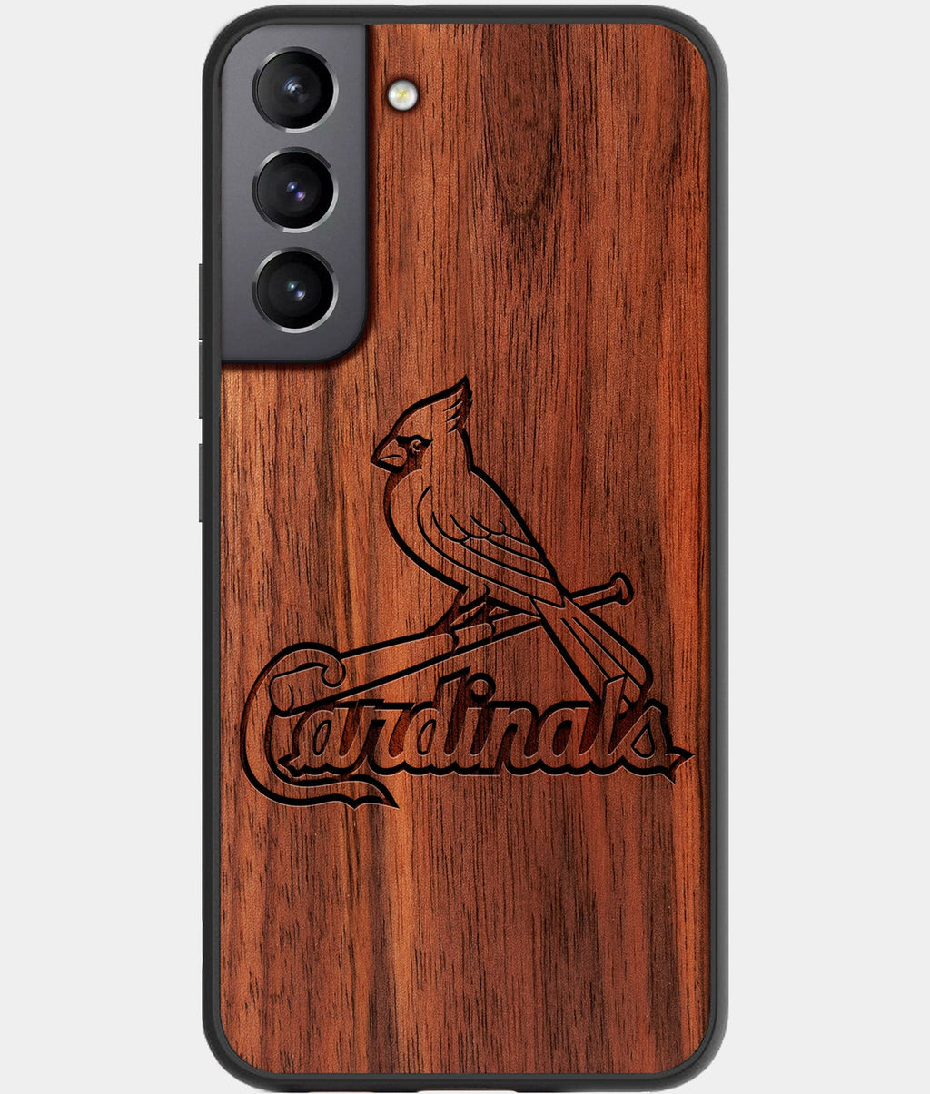 Best Wood St Louis Cardinals Galaxy S23 Case - Custom Engraved Cover - Aldergrove & Oak