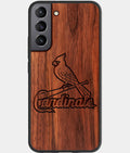 Best Wood St Louis Cardinals Samsung Galaxy S23 Case - Custom Engraved Cover - Aldergrove & Oak