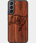 Best Wood Tampa Bay Buccaneers Samsung Galaxy S23 Case - Custom Engraved Cover - Aldergrove & Oak