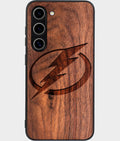 Custom Tampa Bay Lightning Samsung S26 Case - Carved Wood Raiders Cover - Eco-friendly Tampa Bay Lightning  Samsung S26 Case Cover By Aldergrove & Oak