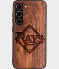 Best Wood Tampa Bay Rays Samsung Galaxy S26 Case - Custom Engraved Cover - Aldergrove & Oak
