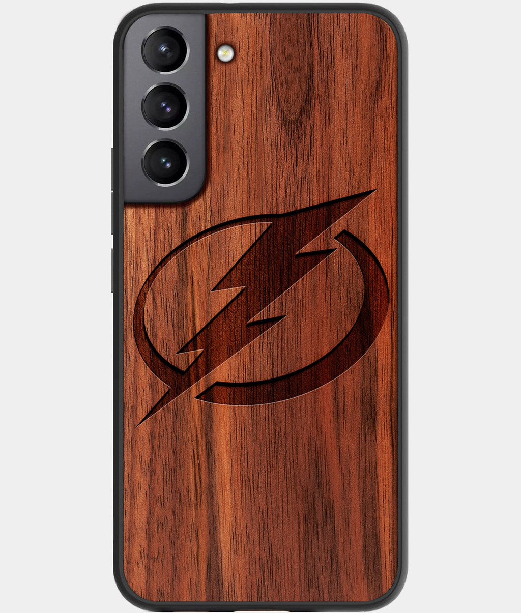Wood Tampa Bay Lightning Galaxy S23 Case -  Tampa Bay Lighting S23 Cover