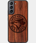 Best Wood Toronto Blue Jays Samsung Galaxy S23 Case - Custom Engraved Cover - Aldergrove & Oak