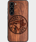 Best Wood Toronto Blue Jays Samsung Galaxy S24 Case - Custom Engraved Cover - Aldergrove & Oak