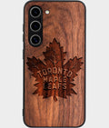 Best Wood Toronto Maple Leafs Samsung Galaxy S24 Case - Custom Engraved Cover - Aldergrove & Oak