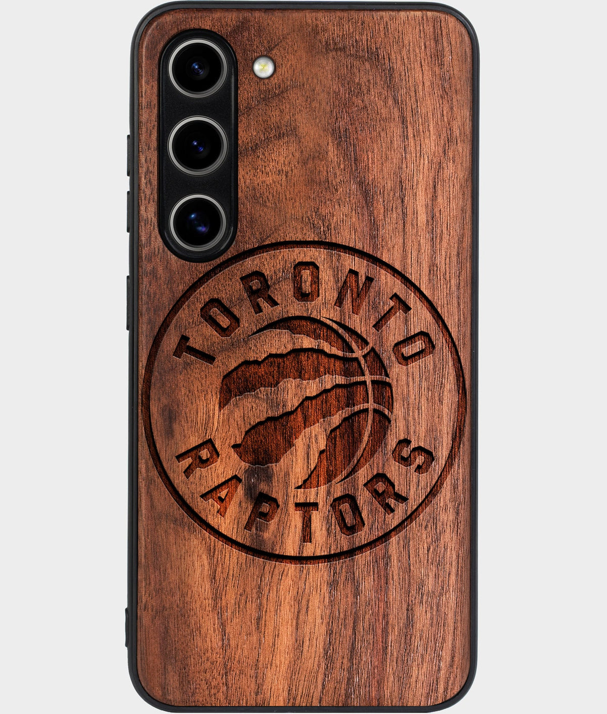 Best Wood Toronto Raptors Galaxy S25 Case - Custom Engraved Cover - Aldergrove & Oak