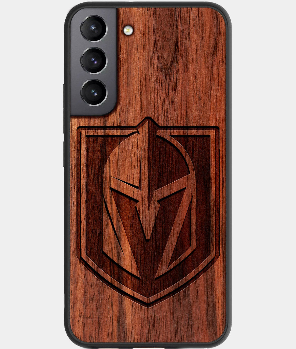 Best Wood Vegas Golden Knights Samsung Galaxy S23 Case - Custom Engraved Cover - Aldergrove & Oak