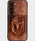 Best Wood Vegas Golden Knights Samsung Galaxy S25 Case - Custom Engraved Cover - Aldergrove & Oak