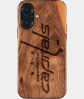 Eco-friendly Washington Capitals iPhone 17 Case - Carved Wood Custom Washington Capitals Gift For Him - Monogrammed Personalized iPhone 17 Cover By Aldergrove & Oak