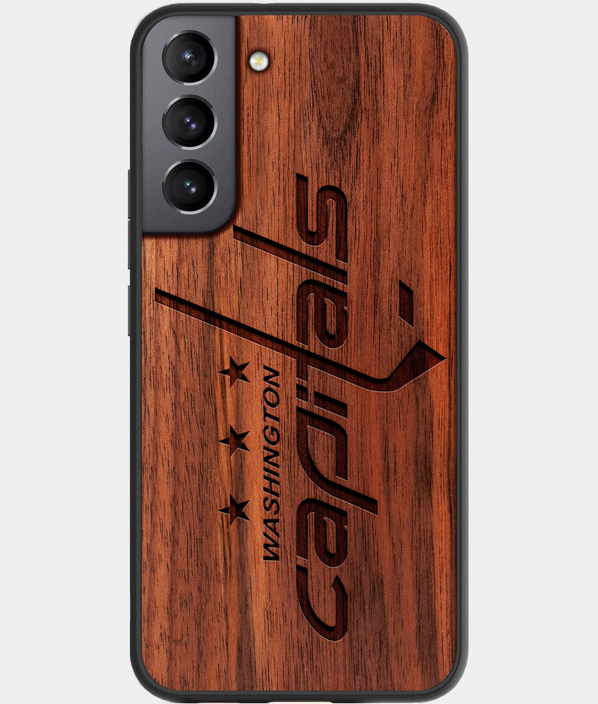Best Wood Washington Capitals Galaxy S23 Case - Custom Engraved Cover - Aldergrove & Oak