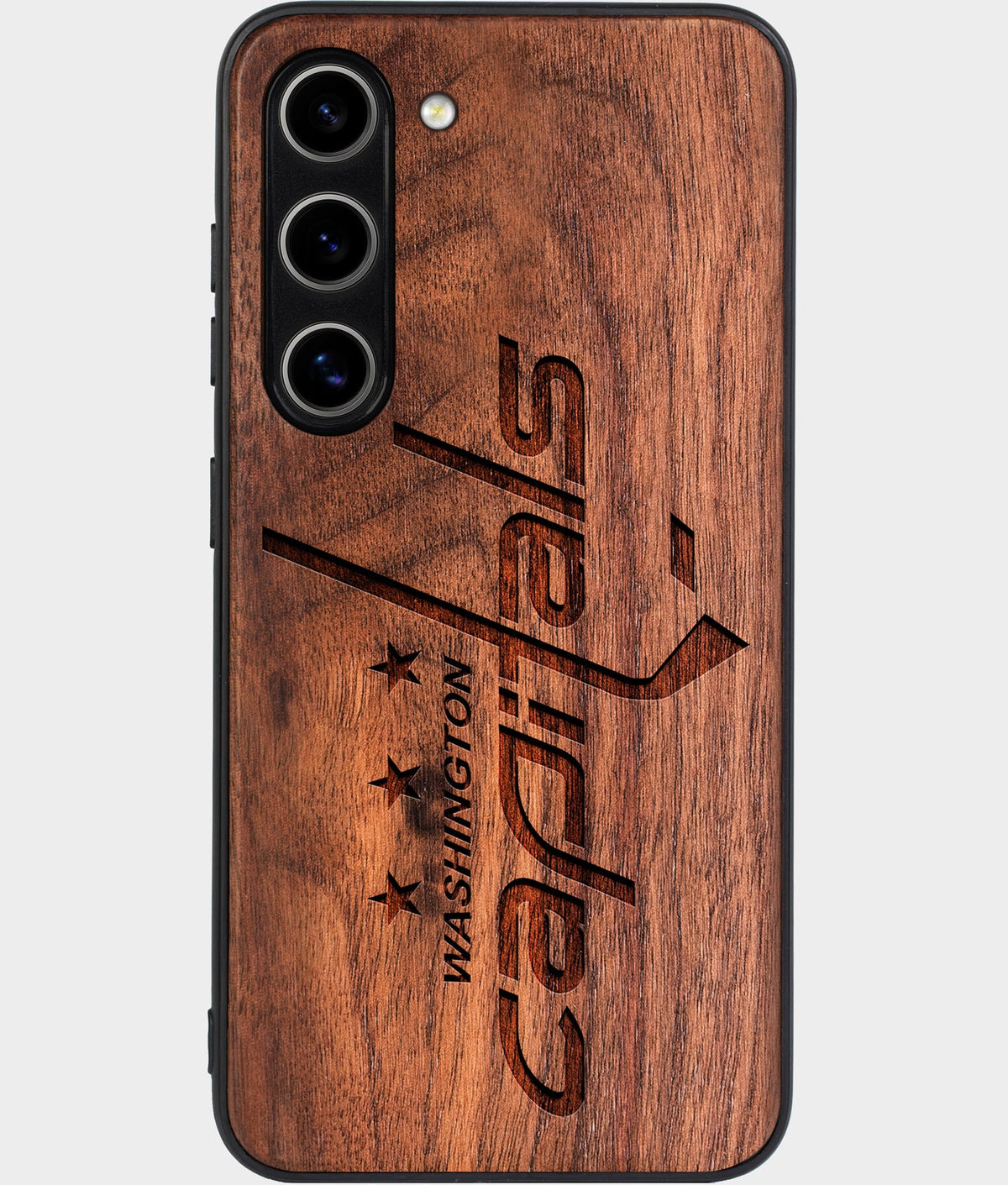 Best Wood Washington Capitals Galaxy S25 Case - Custom Engraved Cover - Aldergrove & Oak