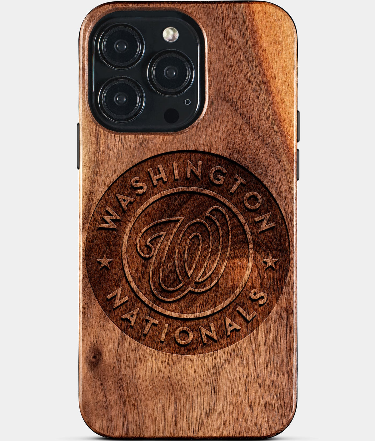 Custom Washington Nationals iPhone 15/15 Pro/15 Pro Max/15 Plus Case - Wood Nationals Cover - Eco-friendly Washington Nationals iPhone 15 Case - Carved Wood Custom Washington Nationals Gift For Him - Monogrammed Personalized iPhone 15 Cover By Aldergrove & Oak
