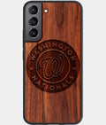 Best Wood Washington Nationals Samsung Galaxy S23 Case - Custom Engraved Cover - Aldergrove & Oak