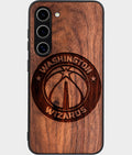 Best Wood Washington Wizards Samsung Galaxy S24 Case - Custom Engraved Cover - Aldergrove & Oak