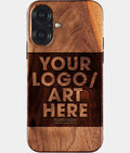 Custom wood personalized iPhone 17 case, crafted from natural wood. Our custom carved iPhone 17 covers offer natural protection and a unique touch for your device. Protect your phone from drops up to 25 feet. Includes Free Shipping and a Lifetime Warranty