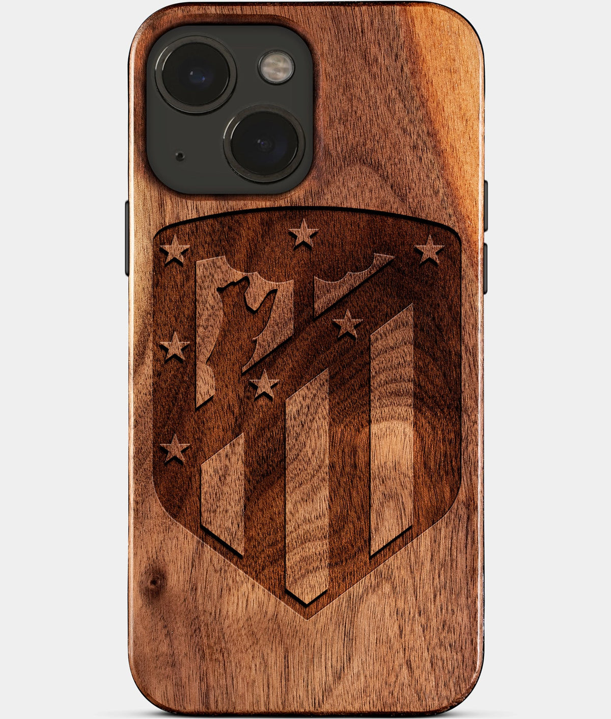 Eco-friendly Toronto Raptors iPhone 15 Case - Carved Wood Custom Toronto Raptors Gift For Him - Monogrammed Personalized iPhone 15 Cover By Aldergrove & Oak