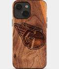 Eco-friendly Cleveland Guardians iPhone 15 Case - Carved Wood Custom Cleveland Guardians Gift For Him - Monogrammed Personalized iPhone 15 Cover By Aldergrove & Oak