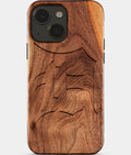 Eco-friendly Detroit Tigers iPhone 15 Case - Carved Wood Custom Detroit Tigers Gift For Him - Monogrammed Personalized iPhone 15 Cover By Aldergrove & Oak