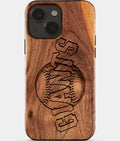 Eco-friendly San Francisco Giants iPhone 15 Case - Carved Wood Custom San Francisco Giants Gift For Him - Monogrammed Personalized iPhone 15 Cover By Aldergrove & Oak