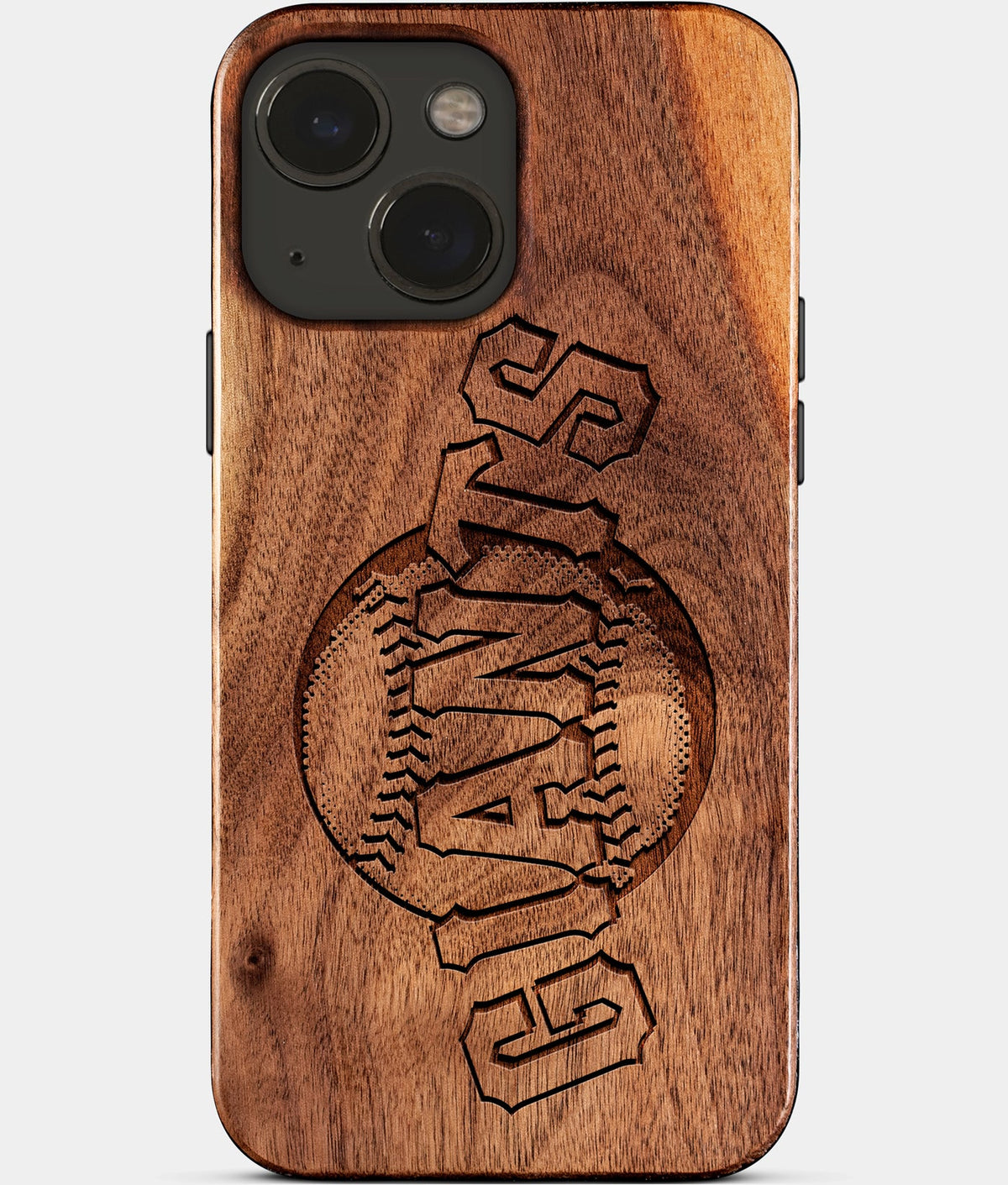 Eco-friendly San Francisco Giants iPhone 15 Case - Carved Wood Custom San Francisco Giants Gift For Him - Monogrammed Personalized iPhone 15 Cover By Aldergrove & Oak